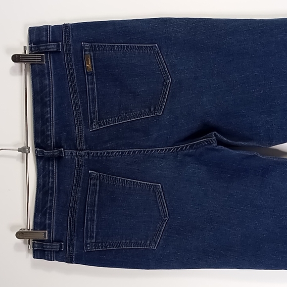 J M Collection Mid-Rise Tapered Leg Blue Jeans Size 8 - Picture 5 of 16